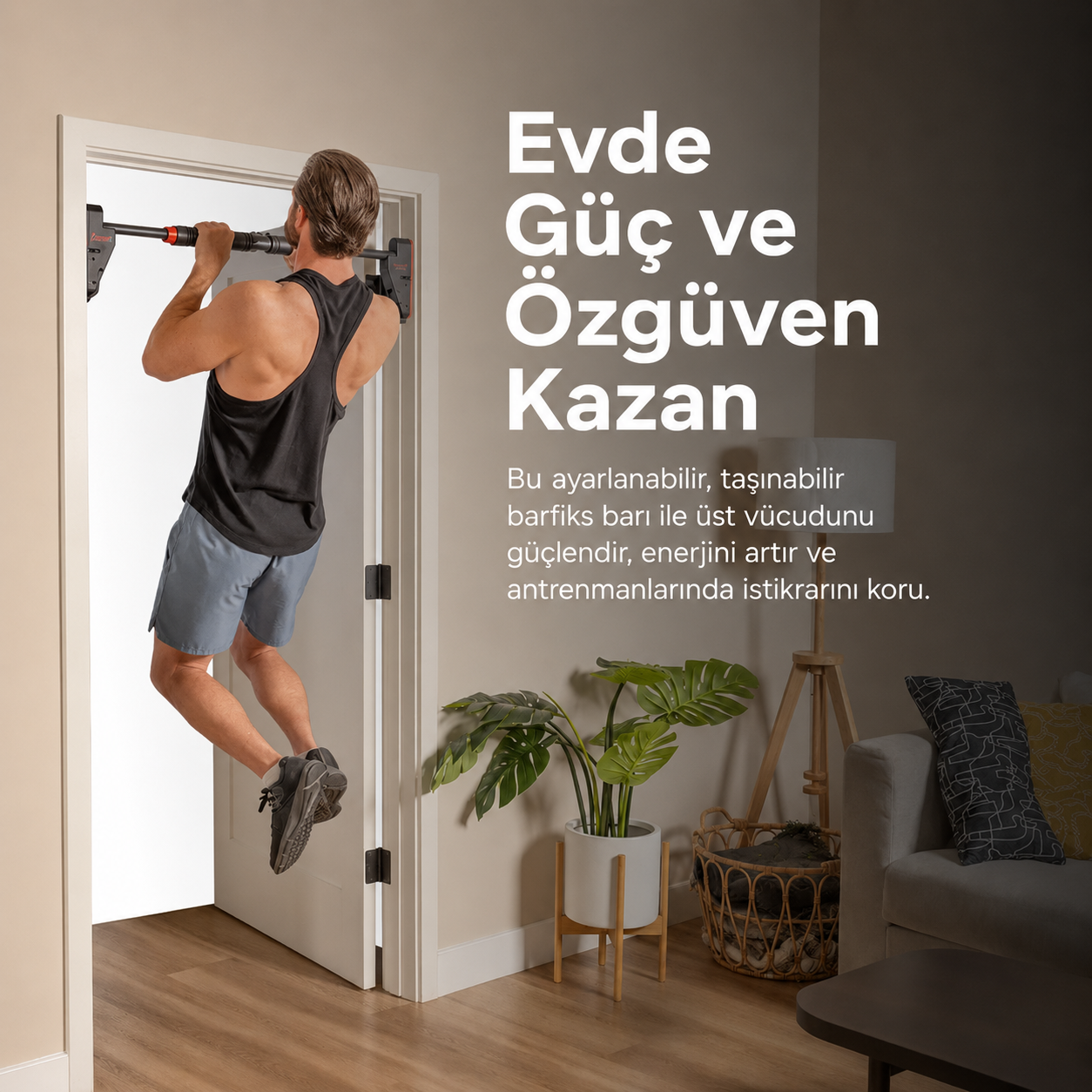 BarFix Ayarlanabilir Kapı Barfiksi