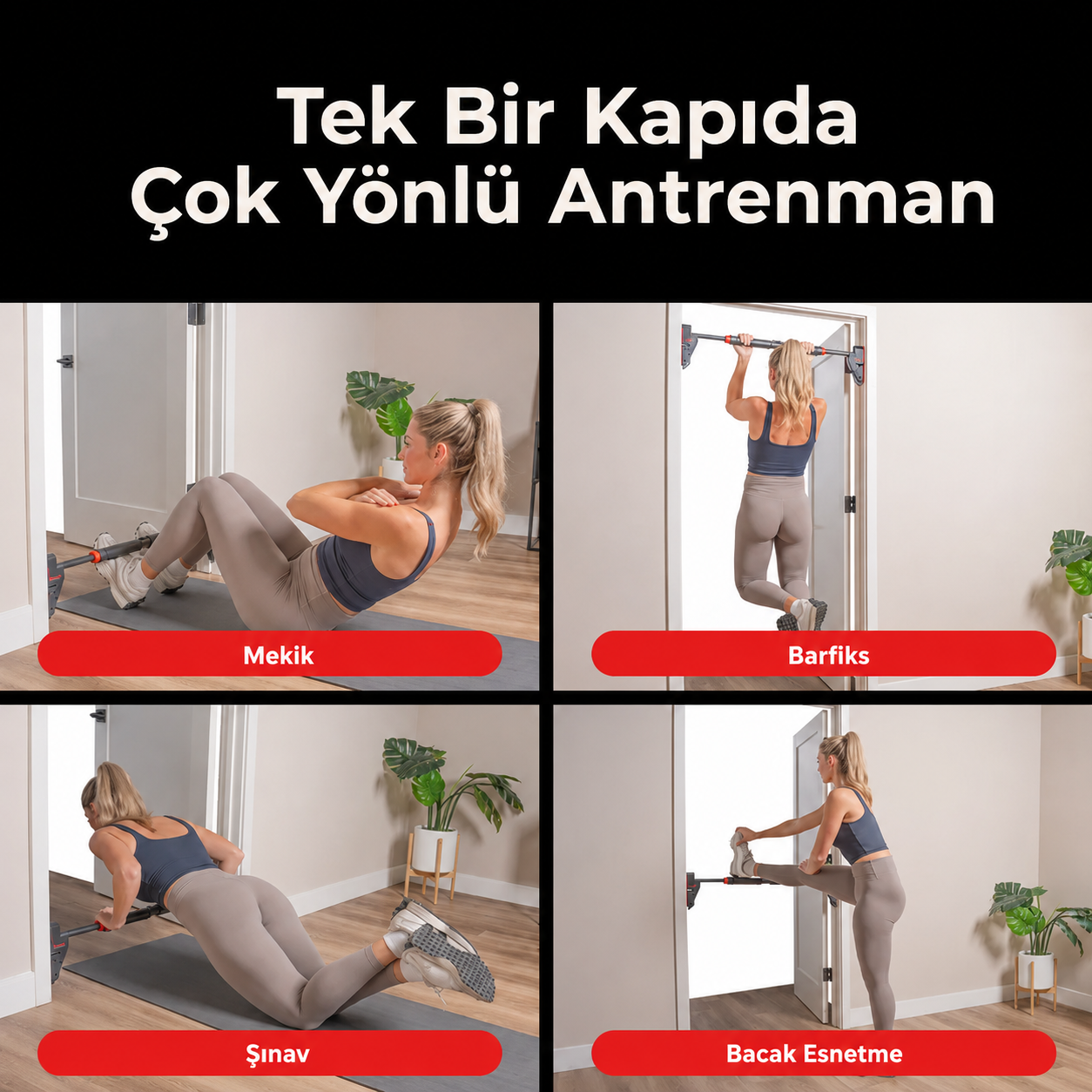 BarFix Ayarlanabilir Kapı Barfiksi